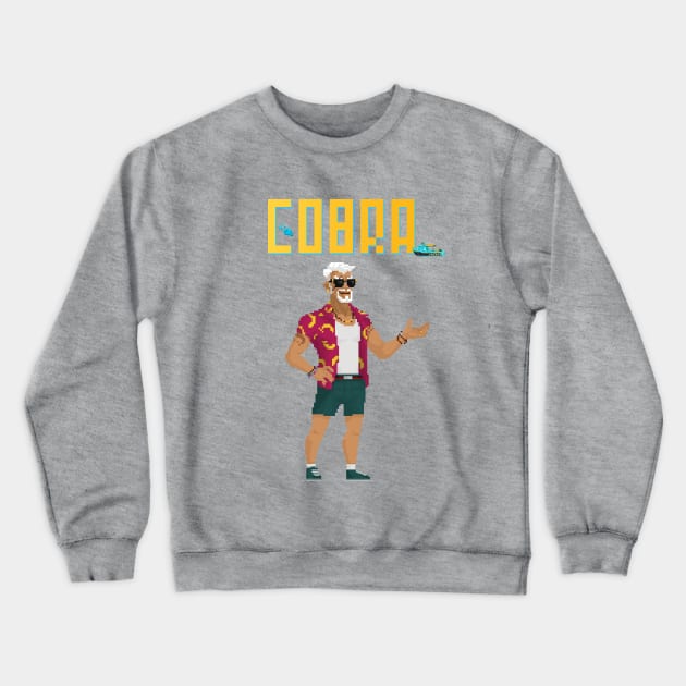 Cobra - Dave the diver _04 Crewneck Sweatshirt by Buff Geeks Art